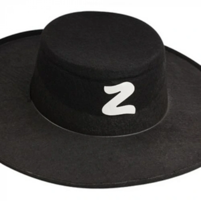 HERŞEYTREND Zorro Şapka Maske Set Yetişkin