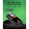 LitaeTrend 20000 mAh Taşınabilir Powerbank | Çok Kablolu, Hızlı Şarj Destekli (22.5W)