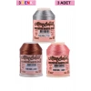 LitaeTrend 3 Adet Altınbaşak Oya ve Dantel İpi 20 gr - Royaleks - No: 239 - 329 - 715