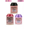 LitaeTrend 3 Adet Altınbaşak Oya ve Dantel İpi 20 gr - Royaleks - No: 697 - 035 - 015