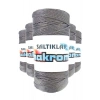 LitaeTrend 5 Adet Polyester Makrome İpi 423 Gri 100 gr