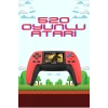 LitaeTrend 520 Retro Oyunlu El Konsolu Atari Oyun Konsolu Taşınabilir