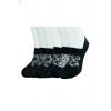 LitaeTrend 6 Adet Önü Transparan Kadın Fantezi Desenli Babet Çorap