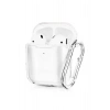 LitaeTrend Airpods 2 (2.nesil) Hang Kılıf - Şeffaf