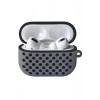 LitaeTrend Airpods Pro 2 (2.nesil) Spor Delikli Kılıf - Gri-Siyah