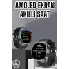 LitaeTrend Akıllı Saat Bluetooth Bağlantılı Amoled Ekran Uyku ve Sağlık Takibi