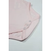 LitaeTrend Bistyle Organik Natural Basic Style Yarım Kol Body Bs17103 Pembe