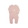 LitaeTrend Bistyle Style Natural Fermuarlı Bebe Tulum 15115 Pembe