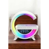 LitaeTrend Bluetooth Hoparlör 15W Kablosuz Hızlı Şarj LED Gece Lambası