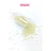 LitaeTrend Dökme Cam Kum Boncuk (11/0) 2 mm - 60 Gram -  Krem - BNC047