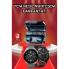 LitaeTrend İkili Set Akıllı Saat Ve Bluetooth Kulaklık Kablosuz Uzun Pil Ömrü Spor Modları