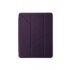 LitaeTrend iPad Pro 11 (2024) Kılıf Color Karbon Tablet Kılıfı - Derin Mor