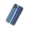 LitaeTrend iPhone 11 Pro Kılıf Ebruli Lansman Silikon - Mavi-Gri