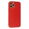 LitaeTrend iPhone 12 Pro Kılıf Coco Karbon Silikon - Kırmızı