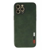 LitaeTrend iPhone 12 Pro Max Kılıf Loop Deri Silikon - Yeşil