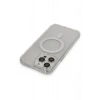 LitaeTrend iPhone 14 Pro Kılıf Matte Şeffaf Magneticsafe - Şeffaf