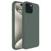 LitaeTrend iPhone 15 Kılıf First Silikon - Koyu Yeşil