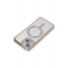 LitaeTrend iPhone 15 Kılıf Joke Simli Magneticsafe Kılıf - Gold