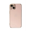 LitaeTrend iPhone 15 Kılıf Volet Silikon - Pembe