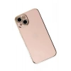 LitaeTrend iPhone 15 Kılıf Volet Silikon - Pembe