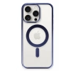 LitaeTrend iPhone 15 Pro Kılıf Erozi Magsafe Kapak - Lacivert