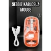 LitaeTrend Kablosuz Mouse Fare 5.0 Bluetooth Bağlantılı USB Girişli