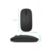LitaeTrend Kablosuz Mouse Fare Şarjlı Bluetooth Wireless Çift Modlu Sessiz