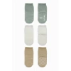 LitaeTrend Kaymaz Penye Soket Çorap 3lü  Nil Ekru Bej