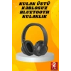 LitaeTrend Kulak Üstü Bluetooth Kulaklık Ayarlanabiilir Uzun Pil Ömrü Kablosuz 5.0 Bluetooth