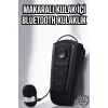 LitaeTrend Makaralı Bluetooth Kulaklık Çağrı Cevaplama Kablolu Uzun Pil Ömrü