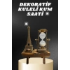 LitaeTrend Masa Biblosu Dekoratif Süs Kum Saati Eyfel Kulesi Hediyelik Kum Saati