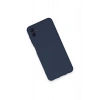LitaeTrend Samsung Galaxy A04 Kılıf Nano içi Kadife Silikon - Lacivert