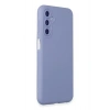 LitaeTrend Samsung Galaxy M14 5G Kılıf Nano içi Kadife Silikon - Lila