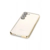 LitaeTrend Samsung Galaxy S23 Plus Kılıf Lensli Silikon - Gold