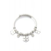 LitaeTrend Yonca Charm Bilezik - Gümüş