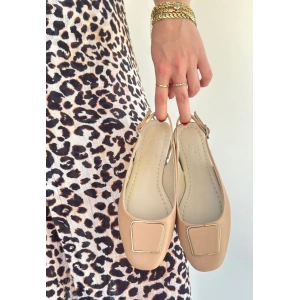 Canka Nude Cilt Babet Ayakkabı