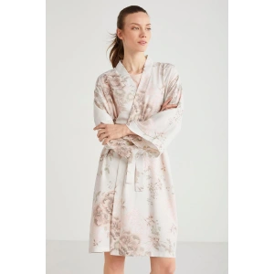 Catherines Çiçek Desen 2li Sabahlık Gecelik Takımı