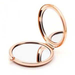 Litae Trend Promosyon Yuvarlak Cep Aynası Rose Renk