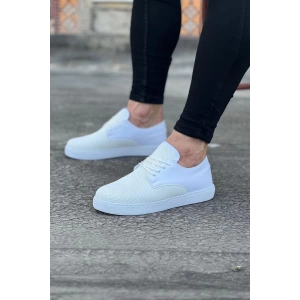 Litae Trend016 Beyaz Triko Erkek Casual Ayakkabı