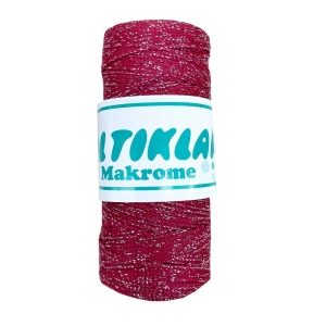 LitaeTrend 1 Adet Polyester Simli Makrome İpi SG-1845