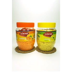 LitaeTrend 1 Adet Portakal + 1 Adet Limon Aromalı Toz Içecek Oralet 2x350 gr