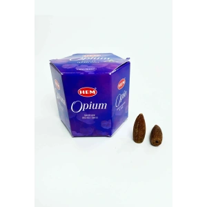 LitaeTrend 10 Adet Geri Akış Backflow Şelale Tütsü Konisi Tütsü Back Opium Çiçeği Kokulu