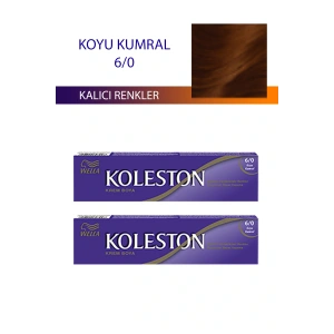 LitaeTrend 2 Adet Single Tüp Boya Saç Boyası Koyu Kumral 6/0