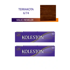 LitaeTrend 2 Adet Single Tüp Boya Saç Boyası Terrakota 6/74