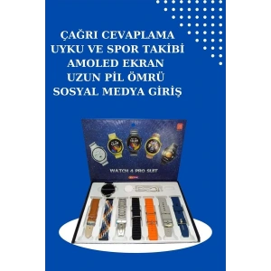 LitaeTrend 2025 Model Akıllı Saat ve 2.Nesil TWS Bluetooth Kulaklık Yüksek Ses Kaliteli