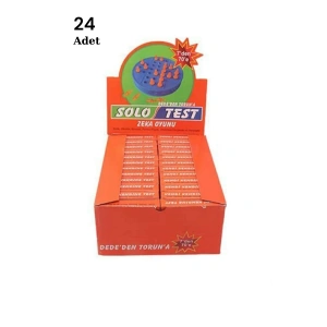 LitaeTrend 24 Adet Solo Test Zeka Oyunu Nostalji - Royaleks