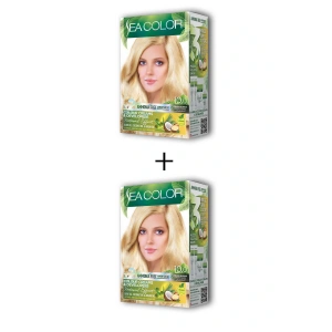 LitaeTrend 2X2 Tüp Krem Saç Boyası Seti Sedef Sarı No:10.0