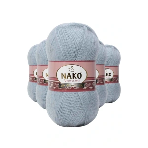 LitaeTrend 5 Adet Angora Lüks El Örgü İpi  12936