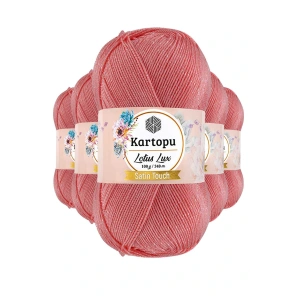 LitaeTrend 5 Adet Lotus Lux Bikini Büstiyer Bluz Simli Örgü İpi K766 Gül Pembe