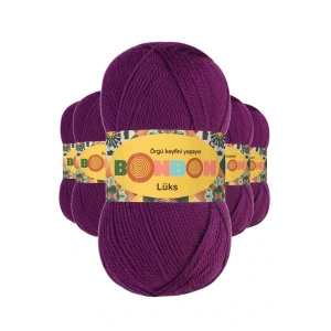 LitaeTrend 5 Adet Lüks Patik İpi Yünü Koyu İspirto 98287